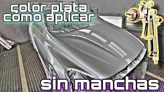 Cómo Pintar Auto Color Plata En Base Solvente