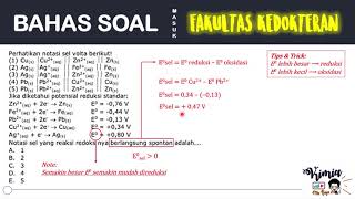 MASUK KEDOKTERAN | CARA AMPUH JAWAB SOAL KIMIA