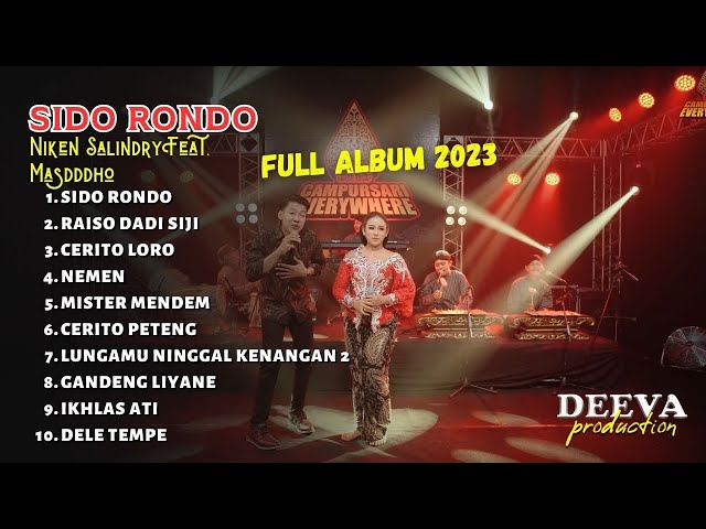 Niken Salindry Feat. Masdddho - Sido Rondo | Raiso Dadi Siji | FULL ALBUM 2023 class=