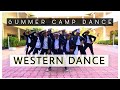 Summer camp dance  rehearsal  saket international school  girls group dance  western dance