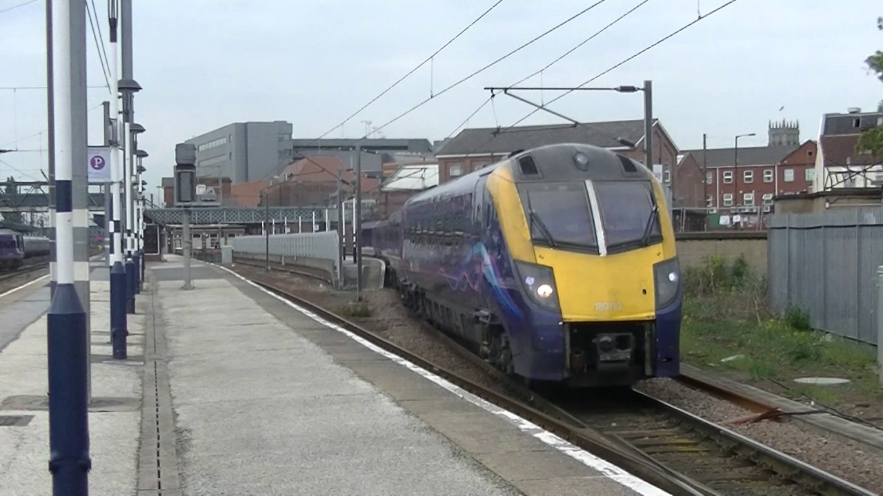 First Hull Trains 180113 departing Doncaster YouTube