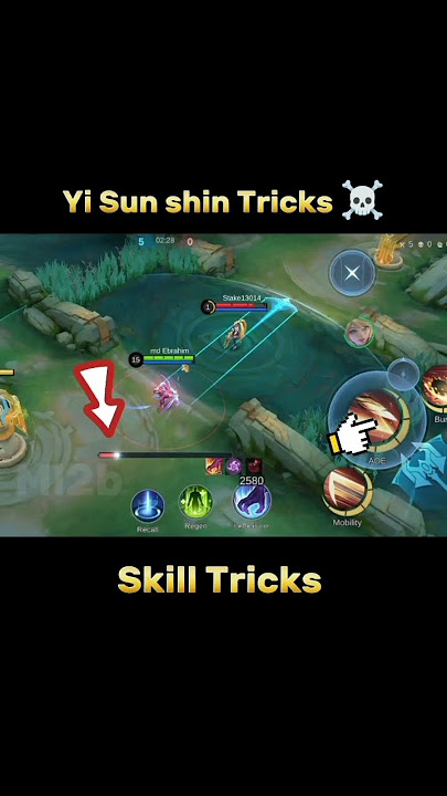 Yi Sun shin Tricks Tutorial Mobile legends #ml2b #mobilelegends #mlbb #tutorial #tutorialmlbb