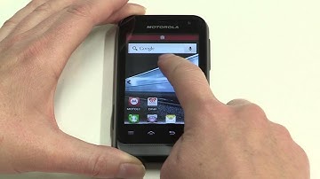Getting started with your Motorola Defy Mini
