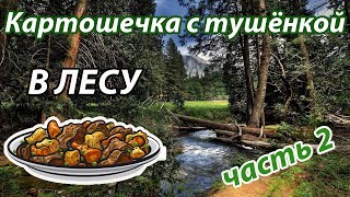 Тушеная картошка в лесу на  берегу реки |  Рассказы | Часть 2