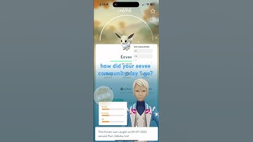 Eeve community day results! How did yours go? #pokemongo #eevee #communitydaypokemongo #communityday