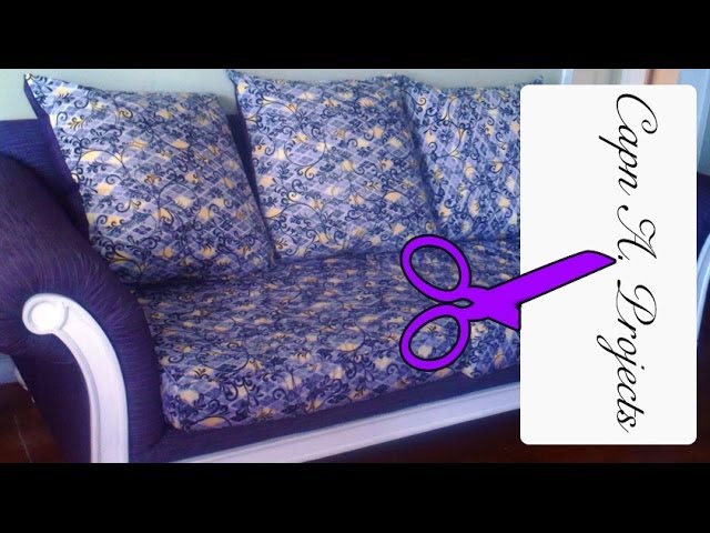 How to Reupholster an Old Ugly Couch