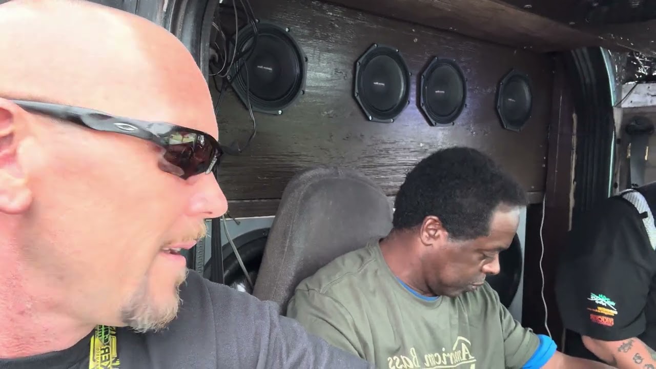 Look who finally made it. Mr Bassin semi aka John hall