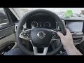 Comment activer l'affichage des informations de conduite sur SsangYong Rexton IV