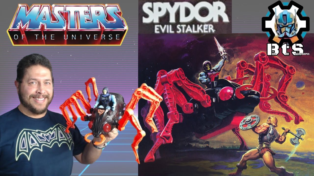 Masters of the Universe 1985 SPYDOR MOTU Review! Bert the