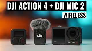 Wireless DJI Mic 2 with the DJI Action 4  | The Best Motovlog Setup?