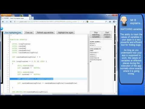 youSRC: Watching variables with the debugger