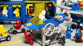 LEGO Space Classic: 918 Space Transport Shipyard MOC