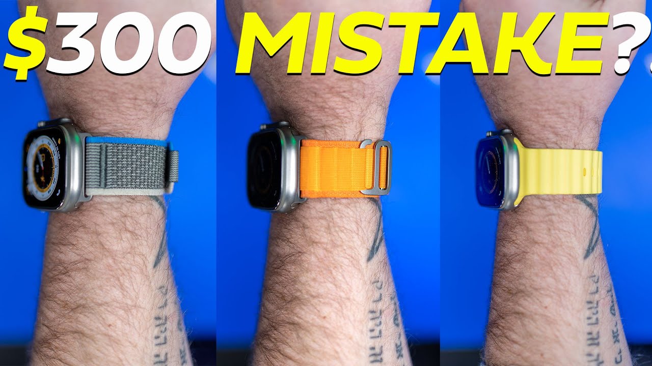 Apple Watch Ultra Straps - WATCH Before you BUY! 