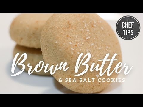 Brown Butter Sea Salt Cookie Recipe