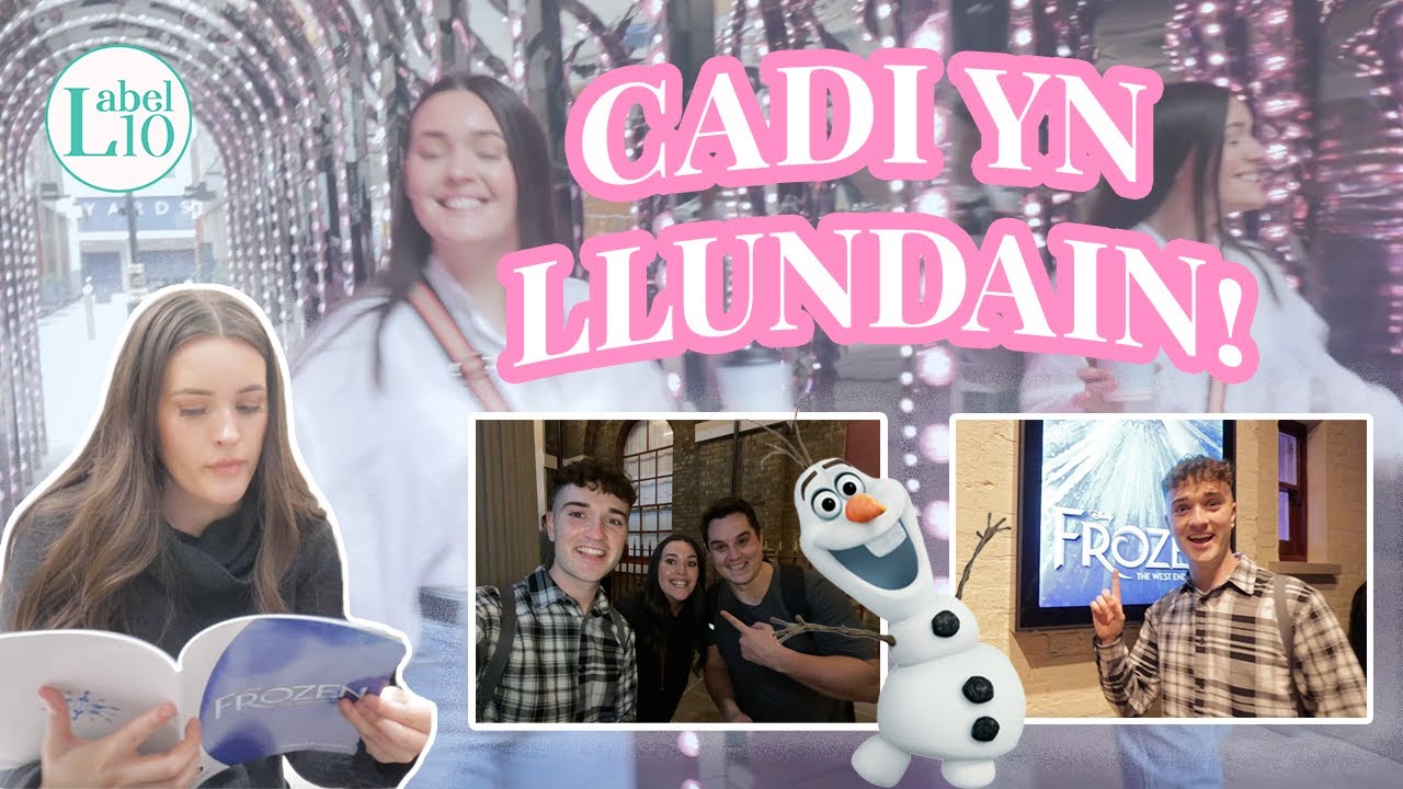 Frozen, Craig Gallivan a mwy! Our trip to see Frozen The Musical at the Drury Lane Theatre!