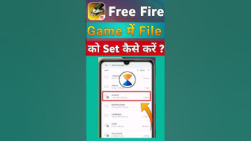 Free Fire game File Kaise set Kare || How to Set Free Fire files in Mobile