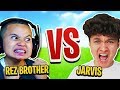 MindofRez's Little Brother Vs My Little Brother Jarvis (Fortnite 1v1)