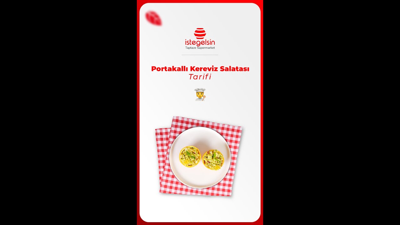 Yemek Tarifleri | Portakallı Kereviz Salatası