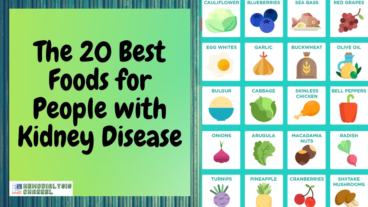 Top 20 Best Foods For People With Kidney Disease YouTube Top 20 best foods for people with kidney disease youtube