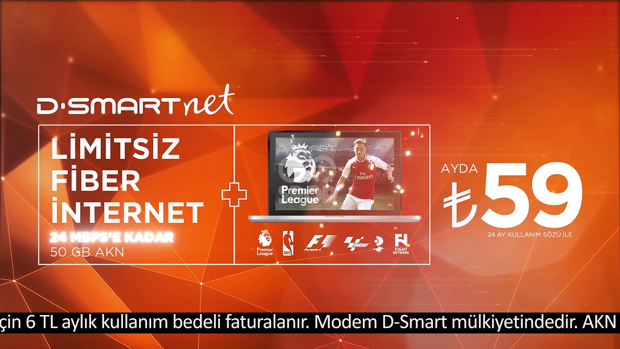 d smartnet limitsiz fiber internet go spor bir arada ayda 59 tl youtube