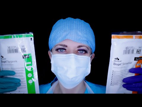 ASMR MOST INTENSE Latex & Vinyl Glove Sounds - Surgical & Medical - Wearing, Snapping, Removing
