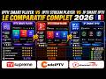 IPTV Smart Player vs IPTV Stream Player vs IP Smart IPTV  Le Comparatif Complet 2026 🇫🇷