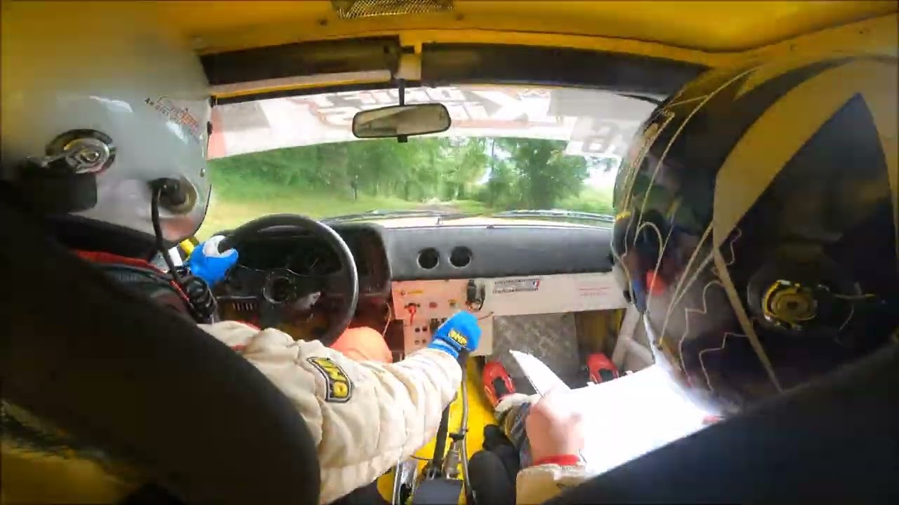 On Board Rallye des Boucles Capelloise 2024 ES1 Opel Manta Baudour / Lebrun