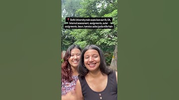 Print karwa lungi issbar sare assignments 😭 #delhiuniversity