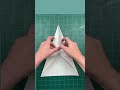 How to fold a paper airplane that glides Far #shorts #paperplane #origami