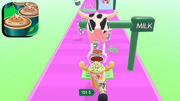 Coffee Stack ​- All Levels Gameplay Android,ios (Levels 384-386)