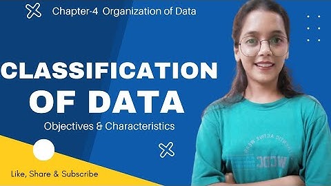 Ch-4 Organization of Data | L-1 | Class-11 | StudyPro | Statistics |#commerce#session2022#finalexams