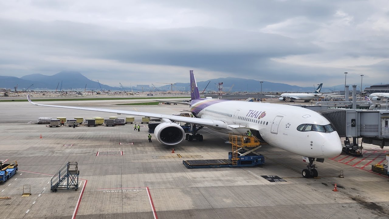 Thai Airways A350-900 Bangkok To Seoul 