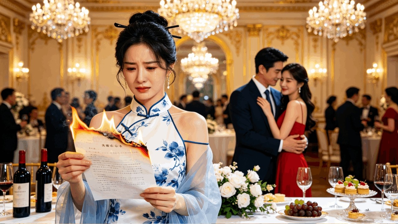 Pushed down the stairs, my husband chose to save my first love, causing me to miscarry. Heartbroken, he decisively divorced and regained his status as heir to a wealthy family, marrying a billionaire CEO. Only then did he realize how painful it was to lose me—regret that cannot be recovered! #中国电视剧 #爽文 #逆袭