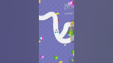 Worm Zone snake funny 😄Game😁|| #wormzone #shortgame