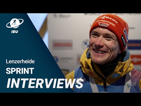 World Cup 23/24 Lenzerheide: Men Sprint Interviews