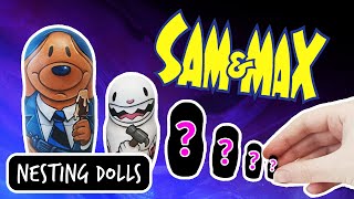What's Inside?! Opening a SAM & MAX Nesting Doll Set