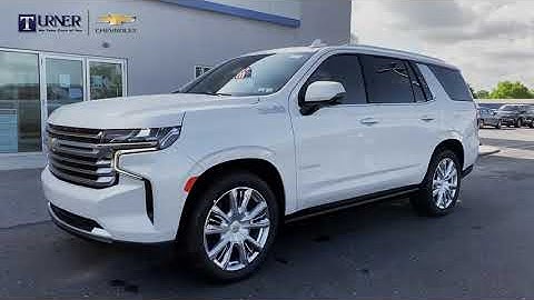 2021 Chevrolet Tahoe Suspension Feature