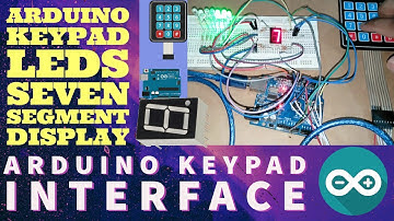 Arduino  Keypad  Seven Segment Display  LEDs  Control Interface