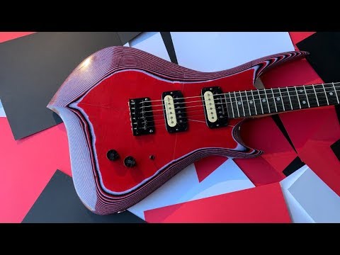 I Built a Guitar Out of 800 Pieces of Paper