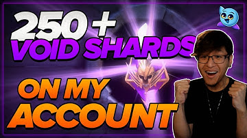 OPENING ALL MY VOID SHARDS!!! | RAID Shadow Legends