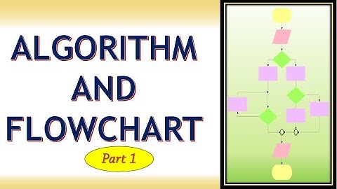 ALGORITHM AND FLOWCHART (PART 1) | TechVidya | Dhanashri | Real life examples of algorithm