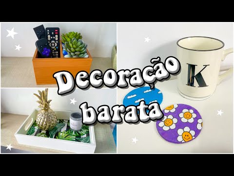 DECORAÇÃO BARATA PARA SALA, QUARTO OU BANHEIRO