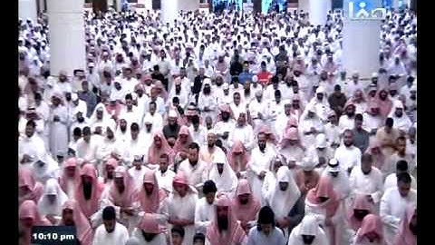 تلاوة زلزلت جامع الراجحي بالبكاء رمضان 1434 للشيخ محمد المحيسني