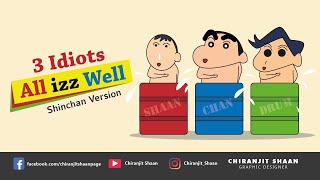 All is well Song - 3 Idiots - Shinchan Version Resimi