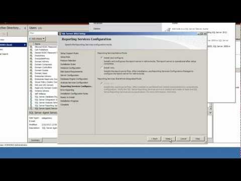 SQL Server 2012 Tutorial - Std Install Part 3