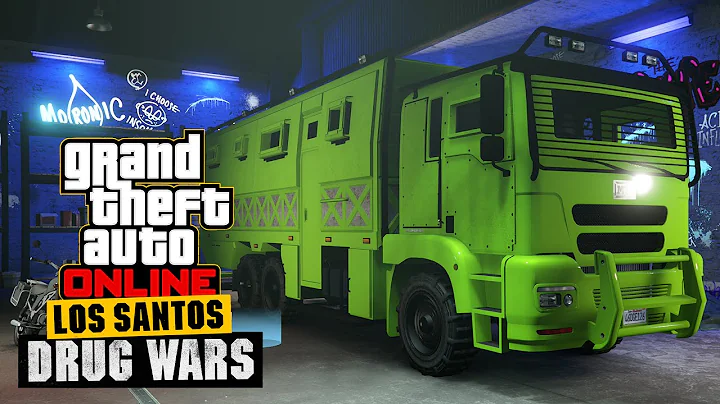 GTA 5 - How To Unlock The Acid Lab Brickade 6x6 - Drug Wars DLC