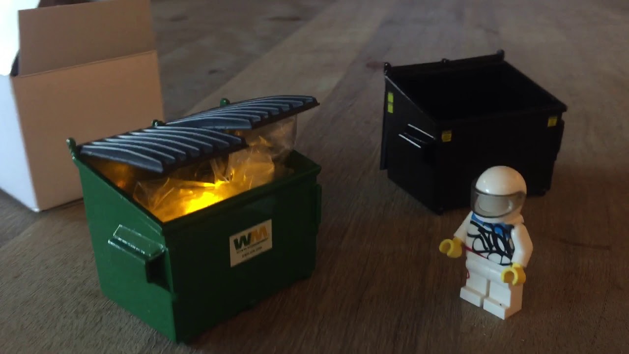 lego dumpster fire