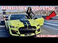 WIFE SETS 1/4 MILE RECORD FOR 2020 GT500!*JEALOUS*