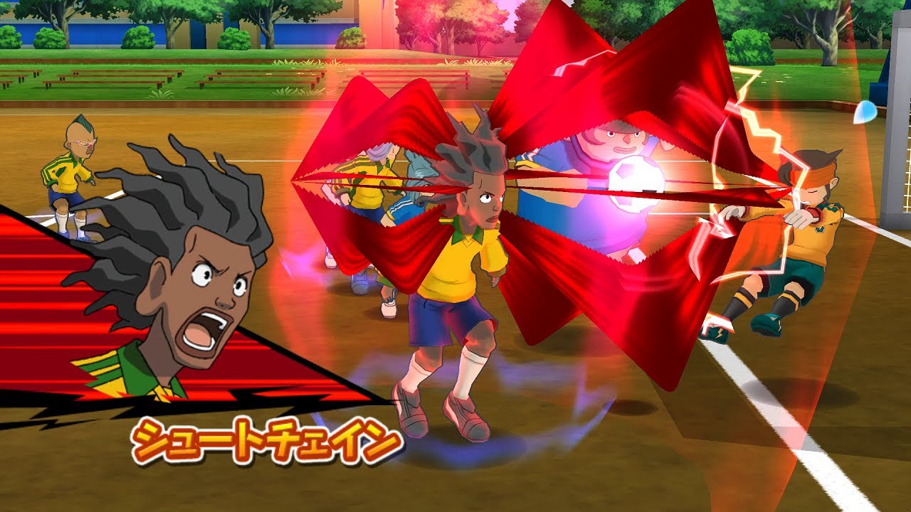 Inazuma Eleven Go Strikers 2013 Team Brazil Vs Inazuma Japan 122 Wii 1080p (Dolphin/Gameplay)