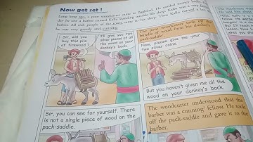 Class3 english- 1.A Greedy Barber Explanation like and subscribe 💞🤗